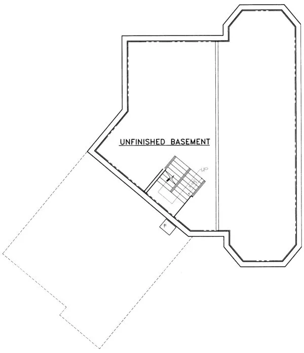 Basement Plan for House Plan #459002