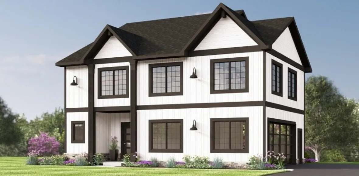 Full Rendering for House Plan #752303