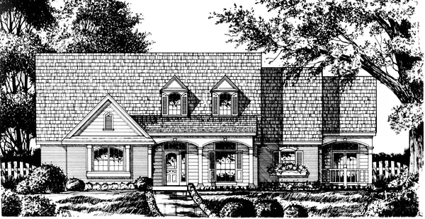 Full Rendering for House Plan #441352