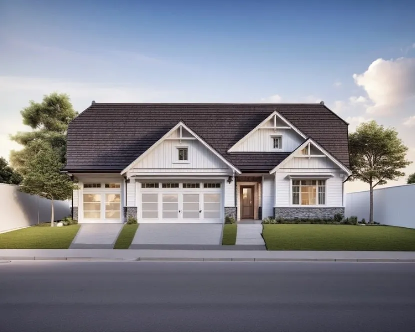 Full Rendering for House Plan #807461