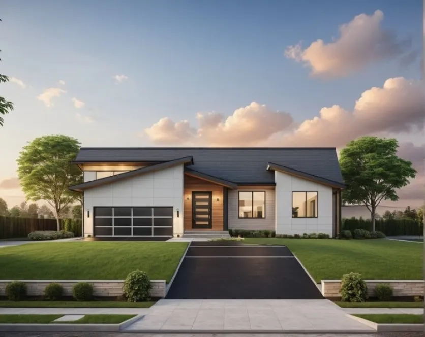 Full Rendering for House Plan #806461