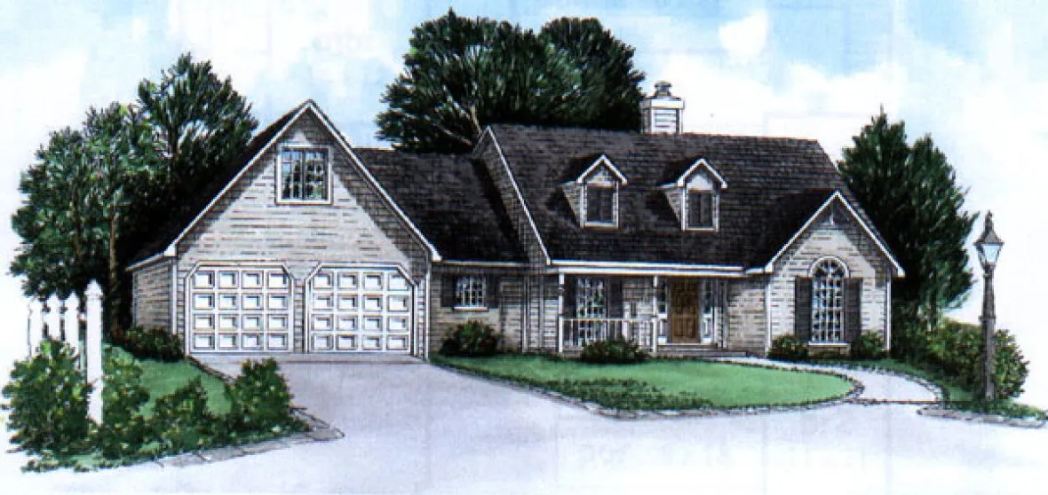 Full Rendering for House Plan #403131