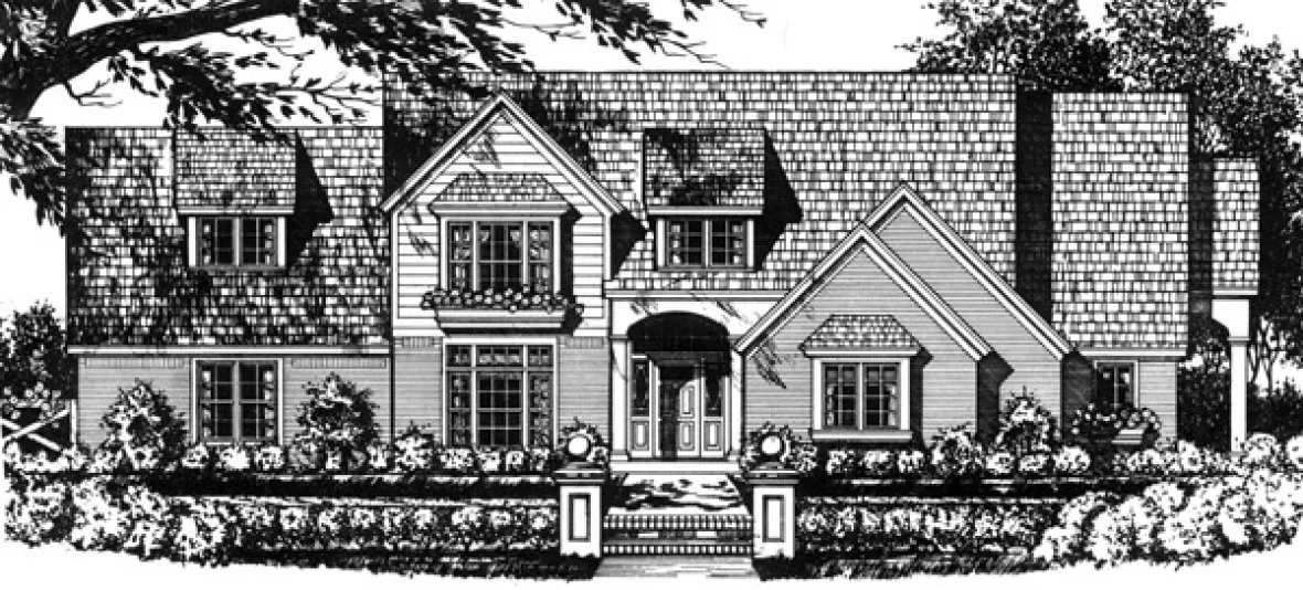 Full Rendering for House Plan #447832