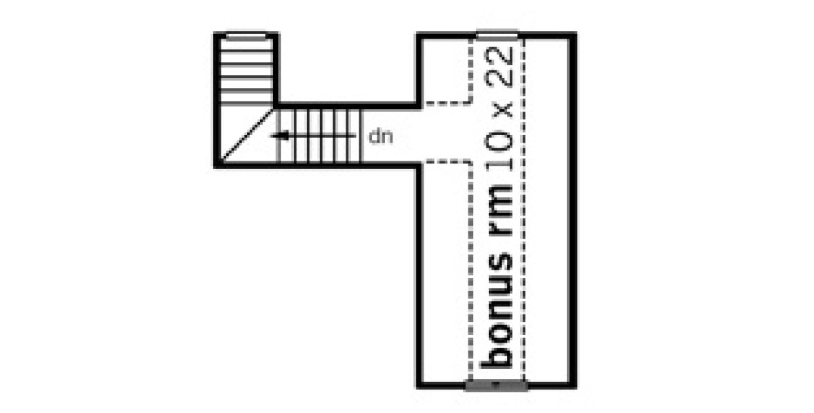 Second Floor Plan for House Plan #409261