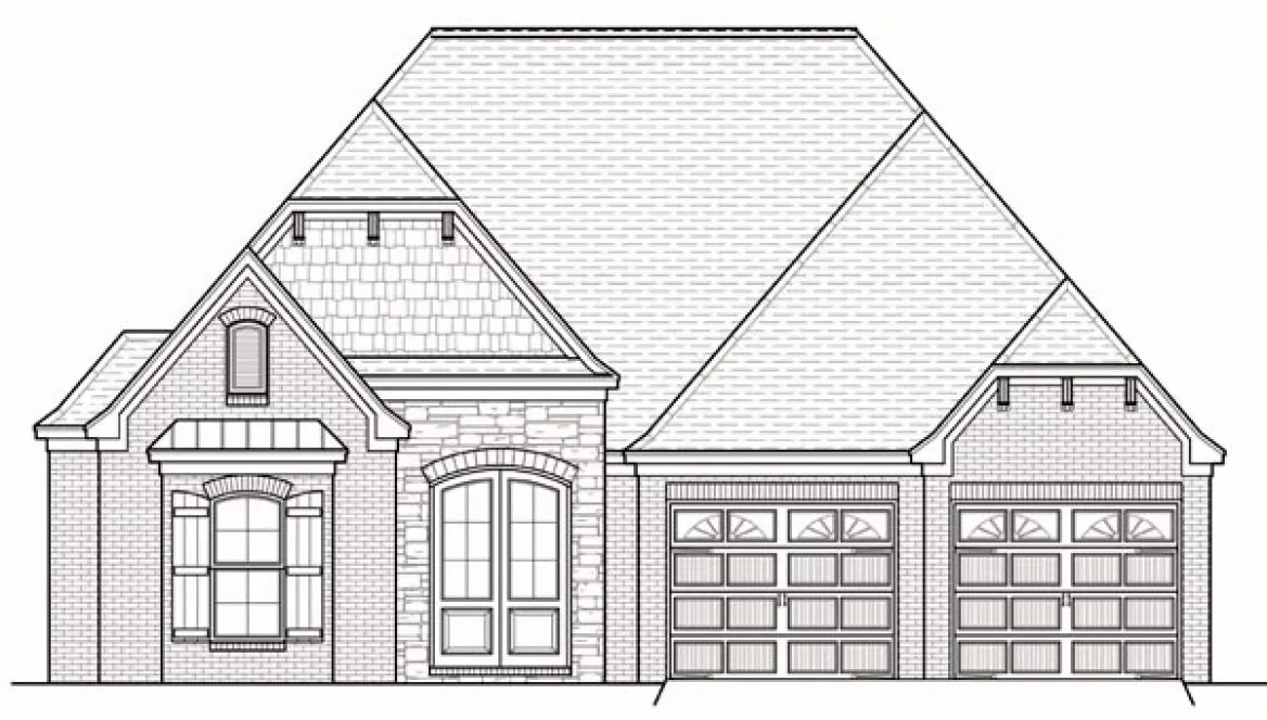 Full Rendering for House Plan #404361