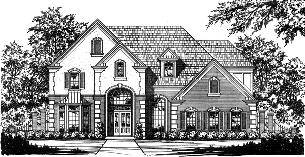 Full Rendering for House Plan #440872