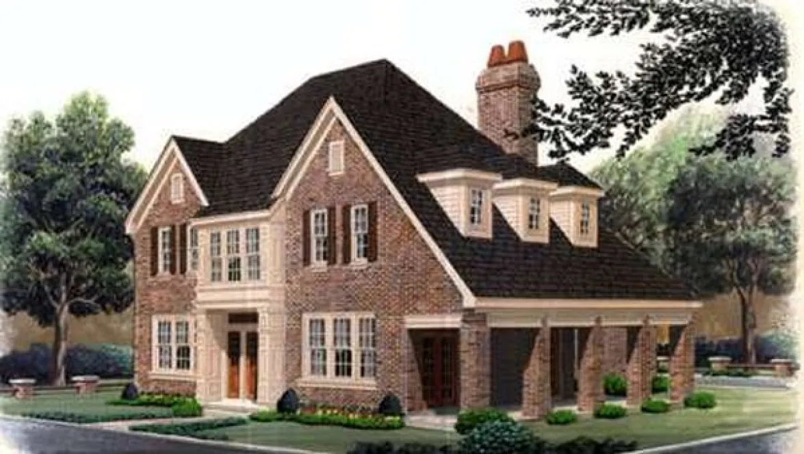 Full Rendering for House Plan #478300