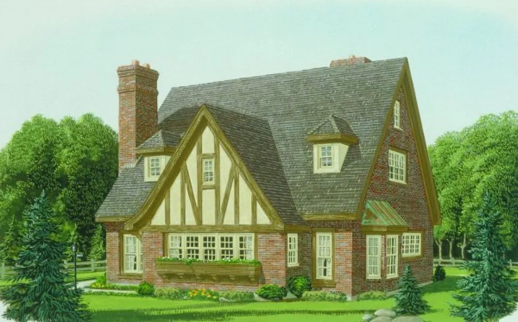 Full Rendering for House Plan #470900