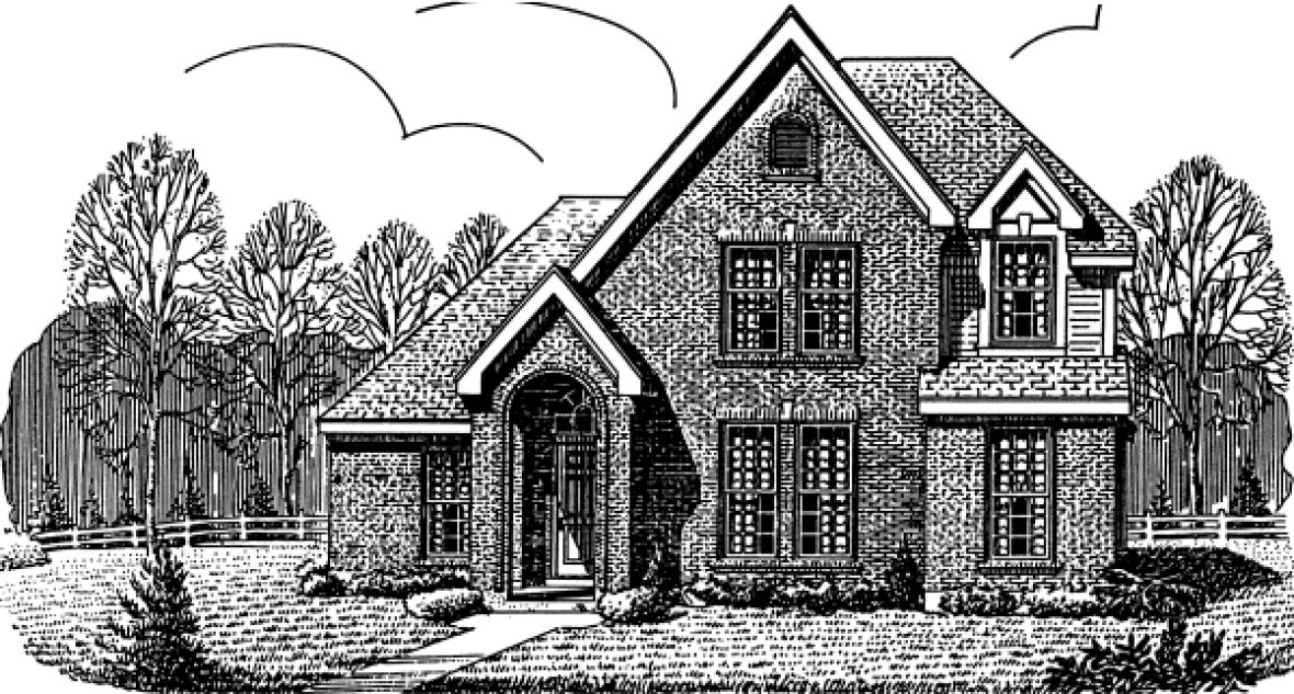 Full Rendering for House Plan #472900