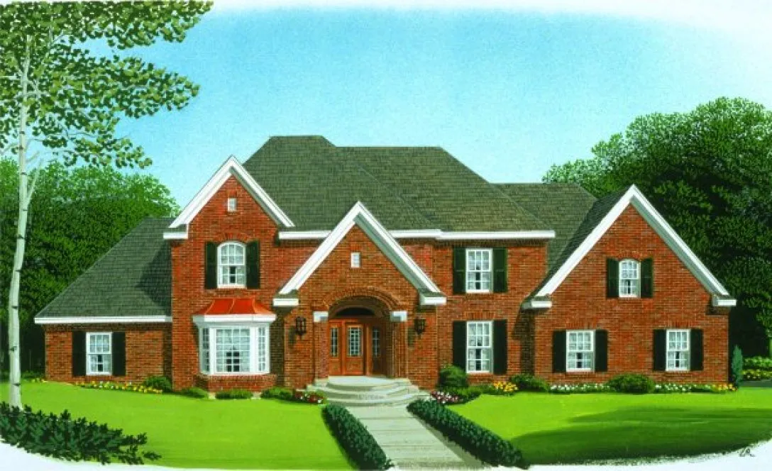Full Rendering for House Plan #471310