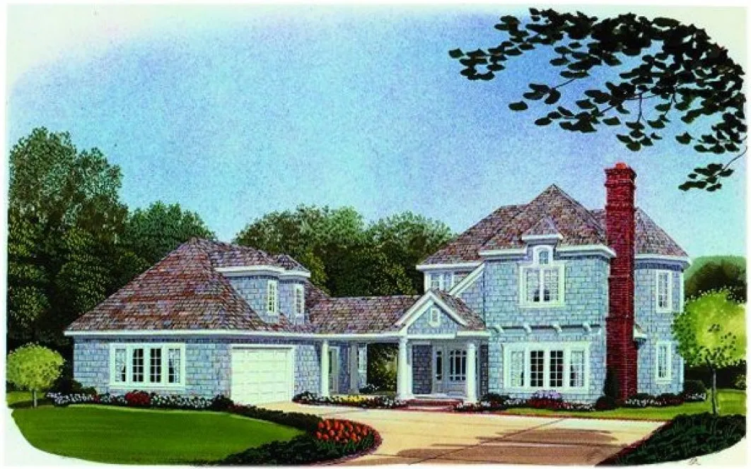 Full Rendering for House Plan #472220