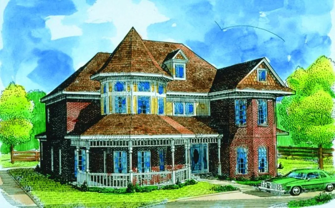 Full Rendering for House Plan #479320