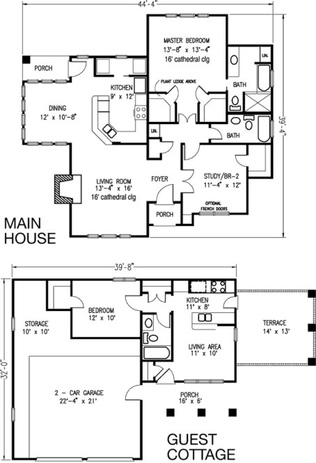 Main Floor Plan for House Plan #470720