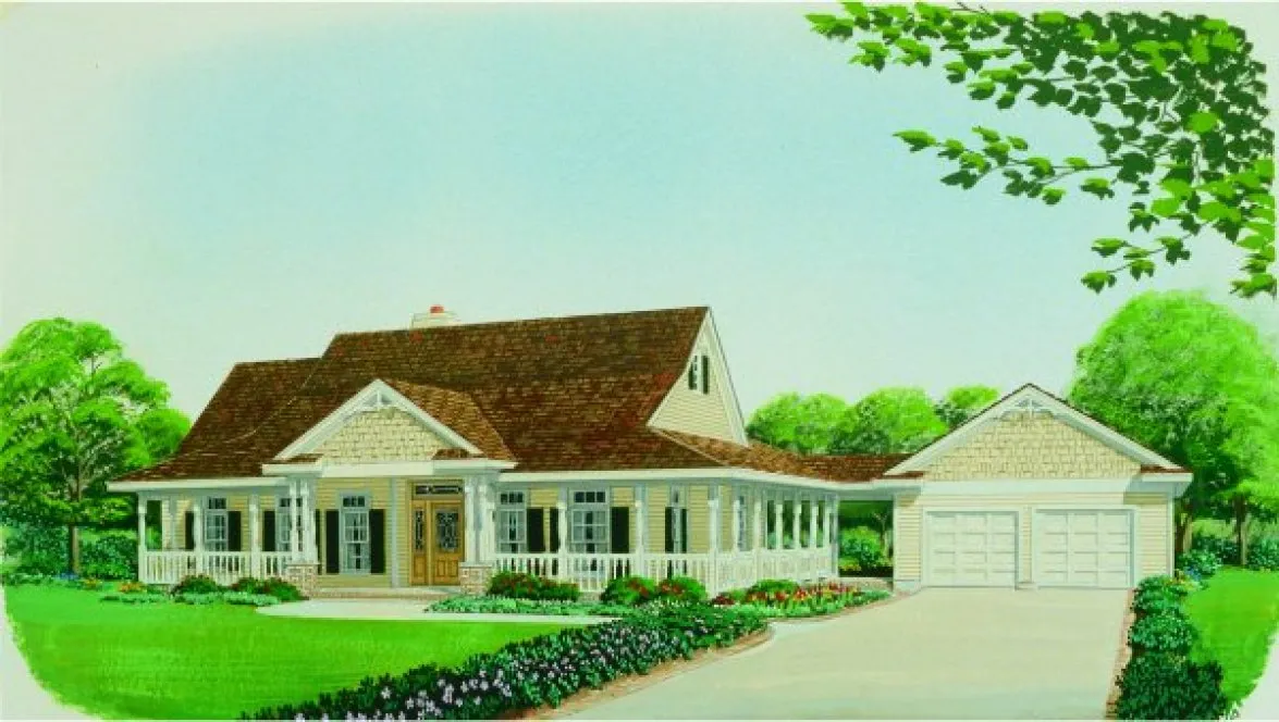 Full Rendering for House Plan #470230