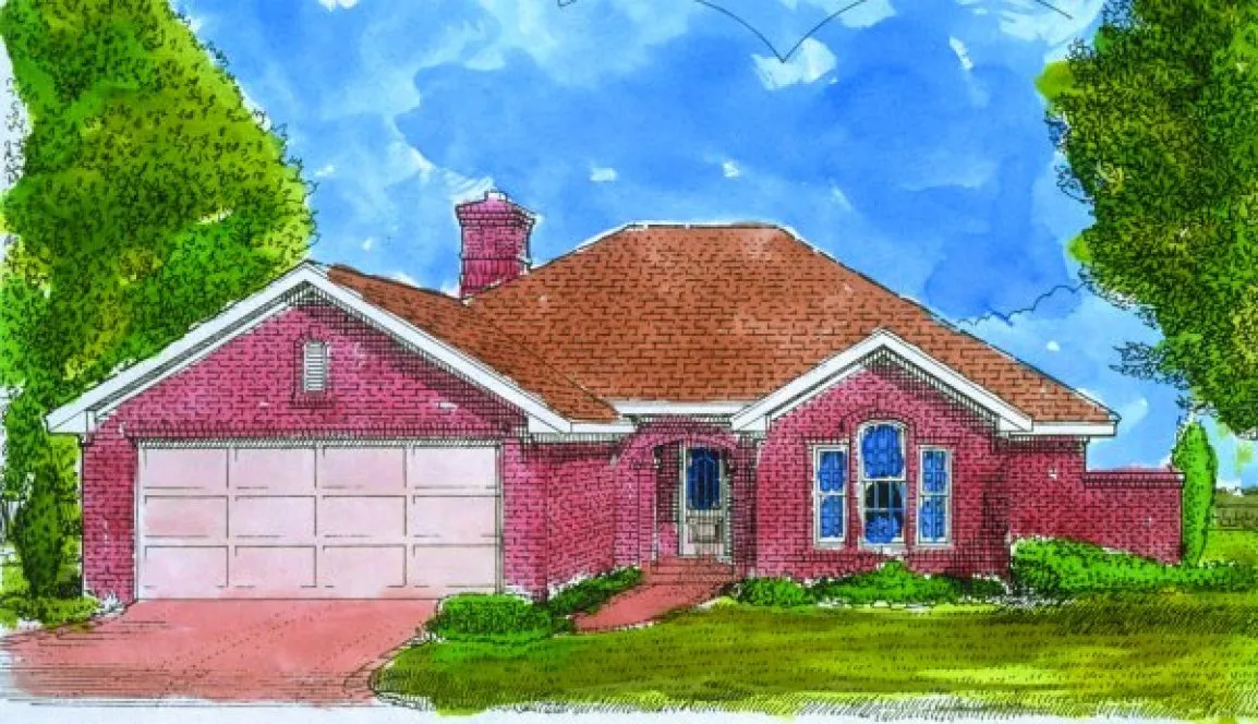 Full Rendering for House Plan #473230