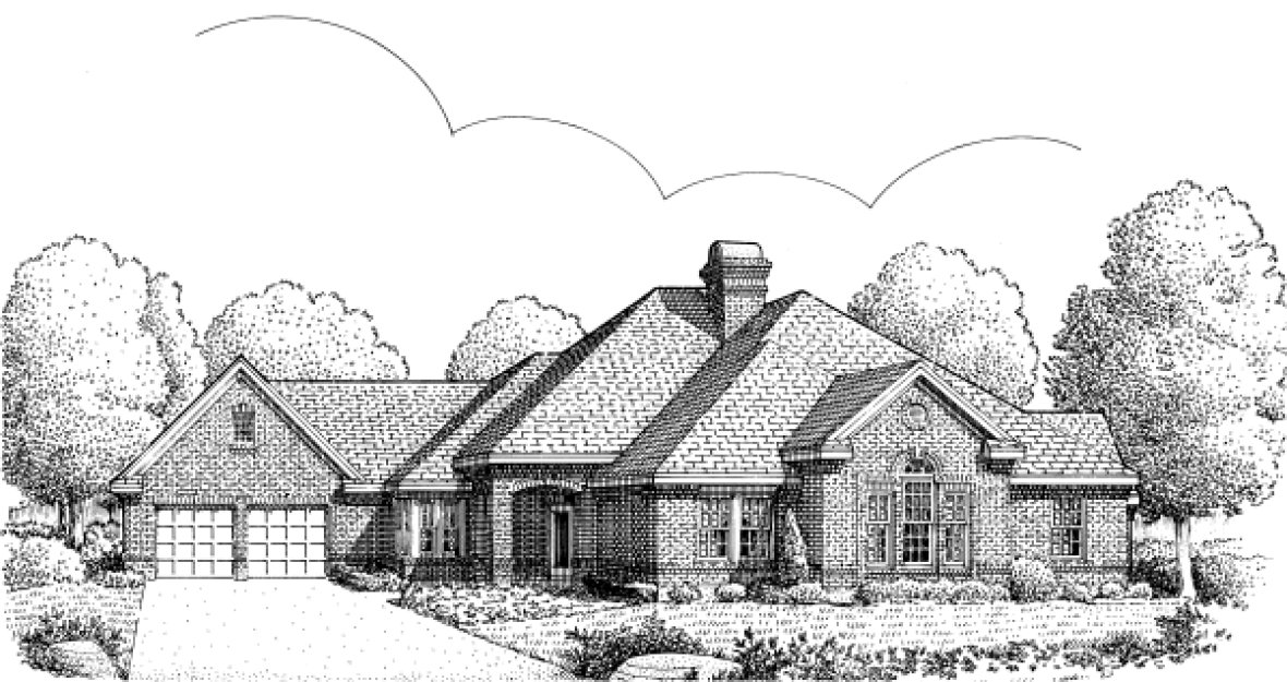 Full Rendering for House Plan #475230