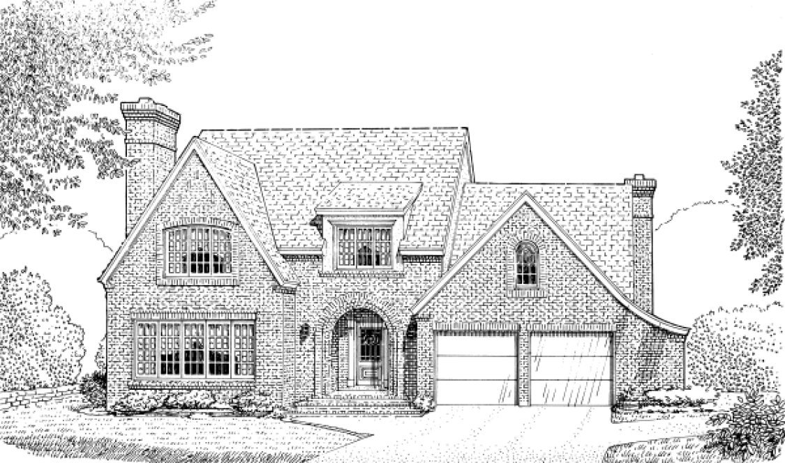 Full Rendering for House Plan #477330