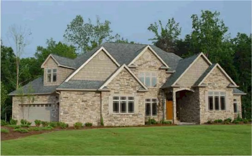 Full Rendering for House Plan #153372