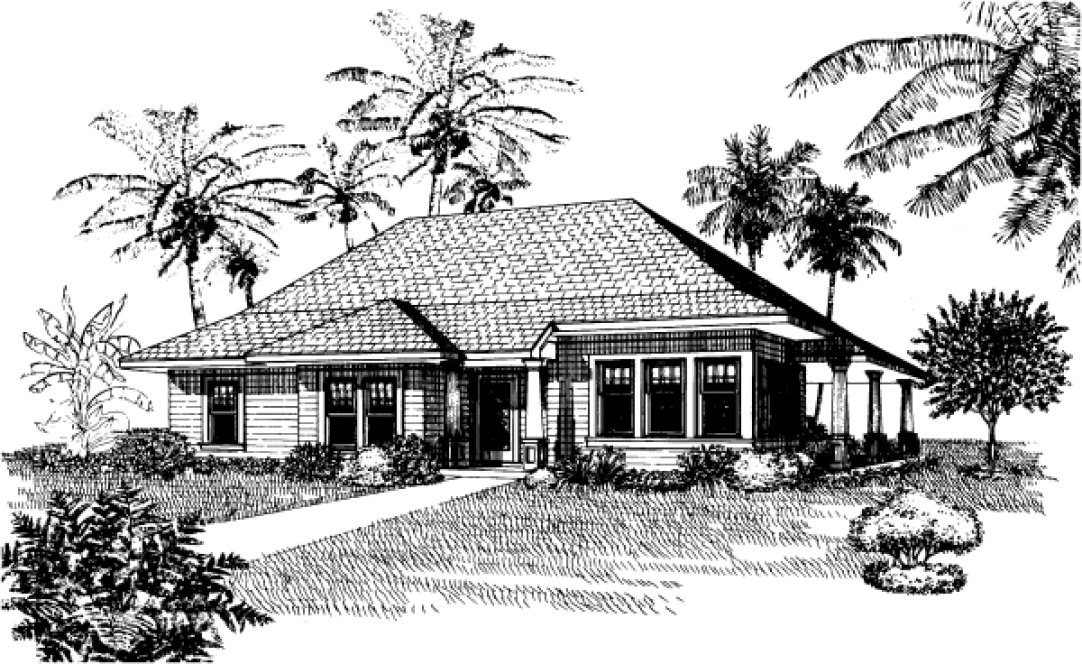 Full Rendering for House Plan #478430