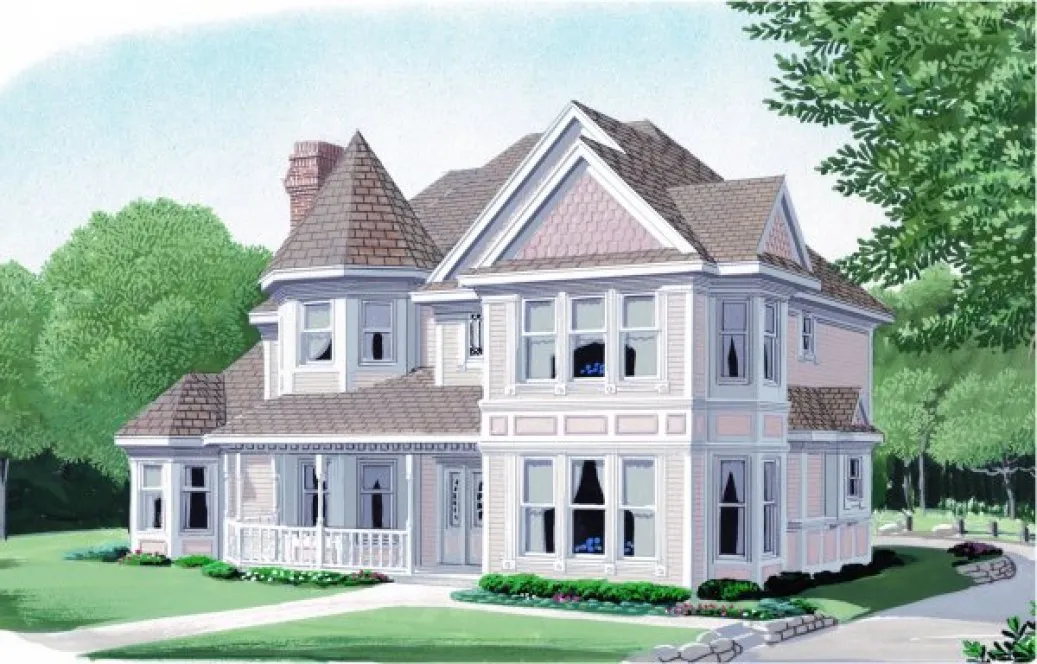 Full Rendering for House Plan #478040