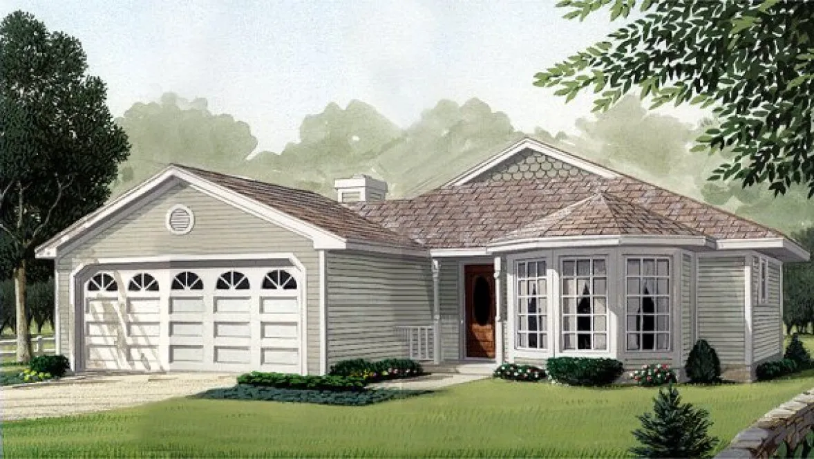 Full Rendering for House Plan #478911