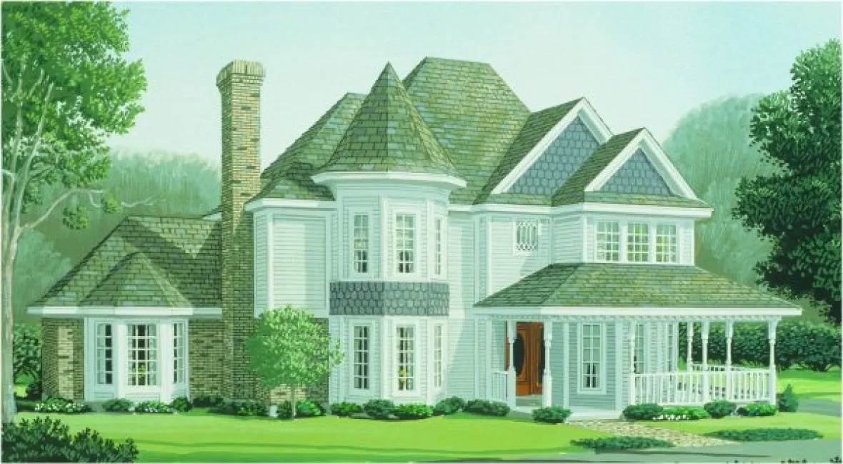 Full Rendering for House Plan #472142