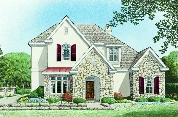 Full Rendering for House Plan #476079