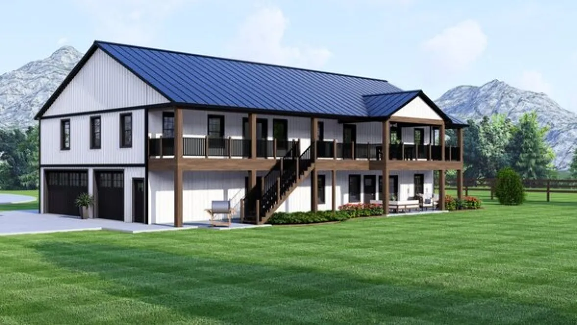 ExteriorPhoto for House Plan #758254