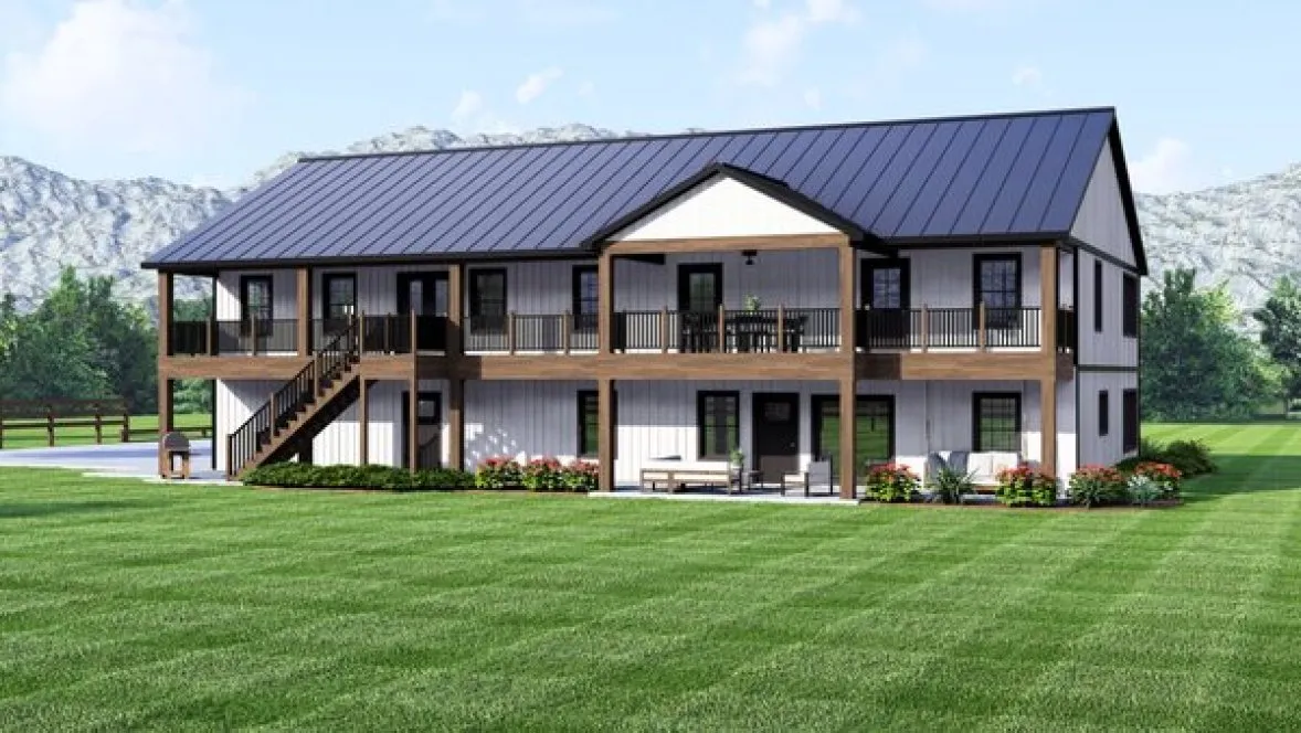 ExteriorPhoto for House Plan #758254