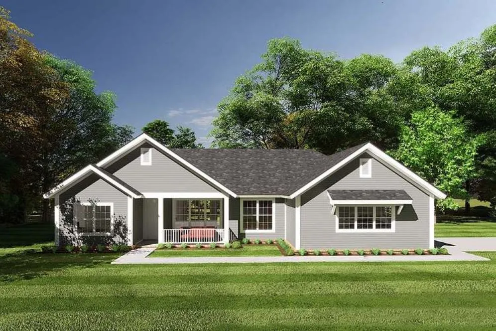 Full Rendering for House Plan #241541