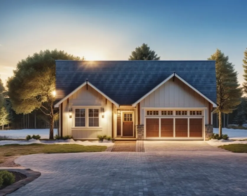 Full Rendering for House Plan #801271