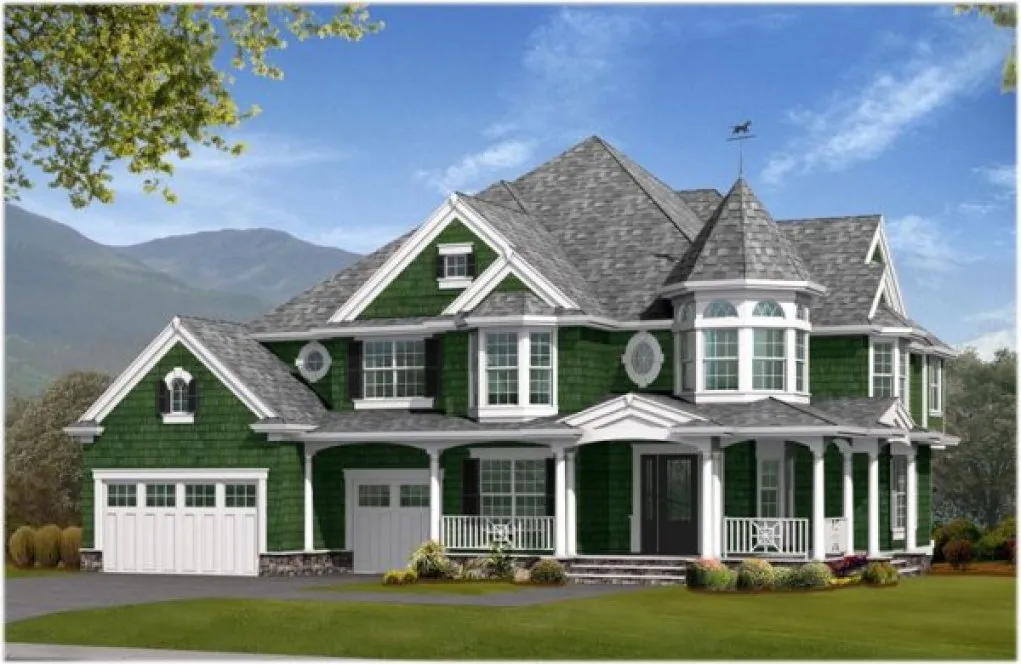 Full Rendering for House Plan #330604