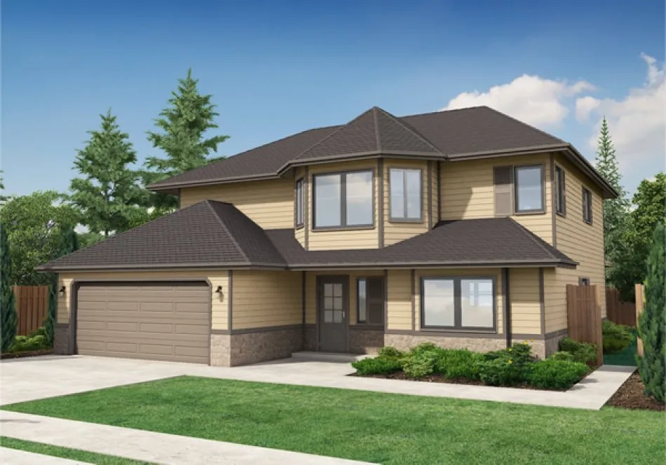 Full Rendering for House Plan #200290