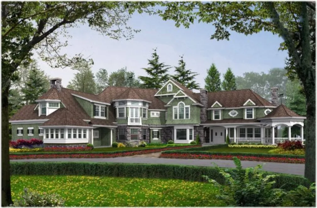 Full Rendering for House Plan #330047