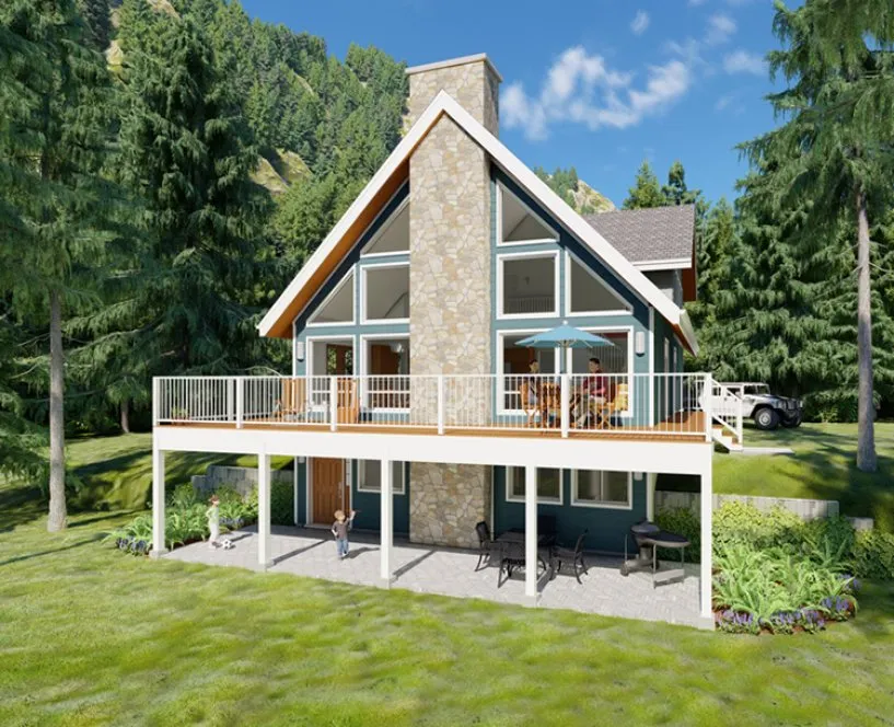 ExteriorPhoto for House Plan #195004