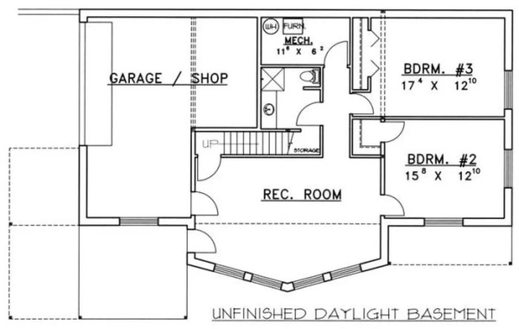 Basement Plan for House Plan #459902