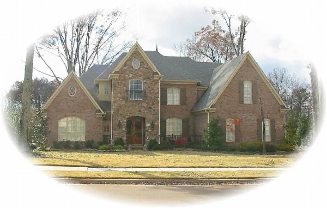 Full Rendering for House Plan #490092