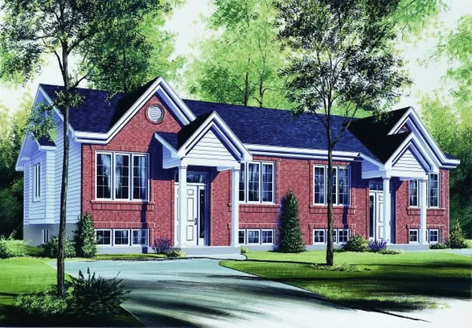 Full Rendering for House Plan #144602