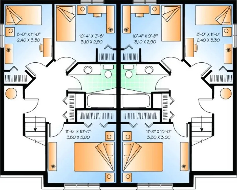 Basement Plan for House Plan #148702
