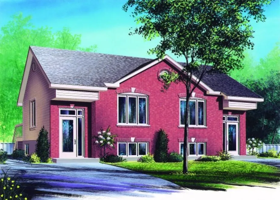 Full Rendering for House Plan #148702