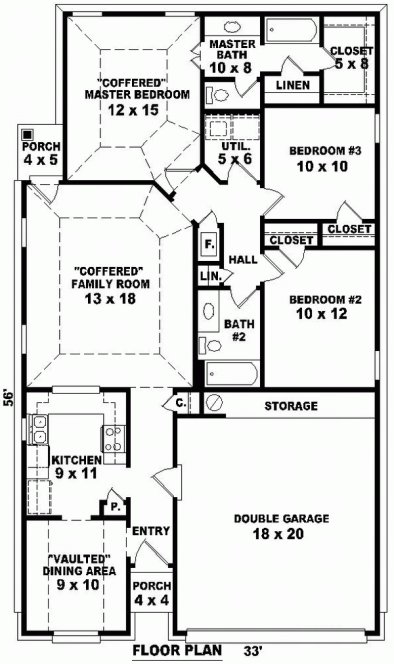 Main Floor Plan for House Plan #499331