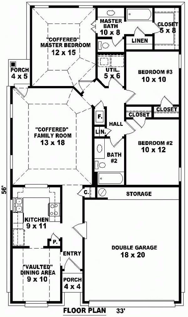 Main Floor Plan for House Plan #499331