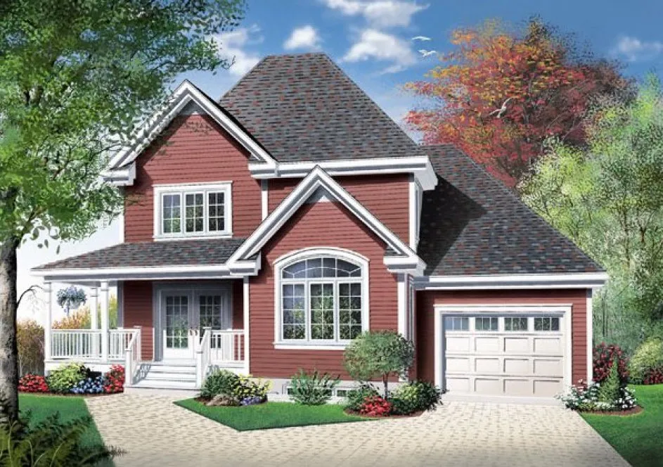 ExteriorPhoto for House Plan #140283