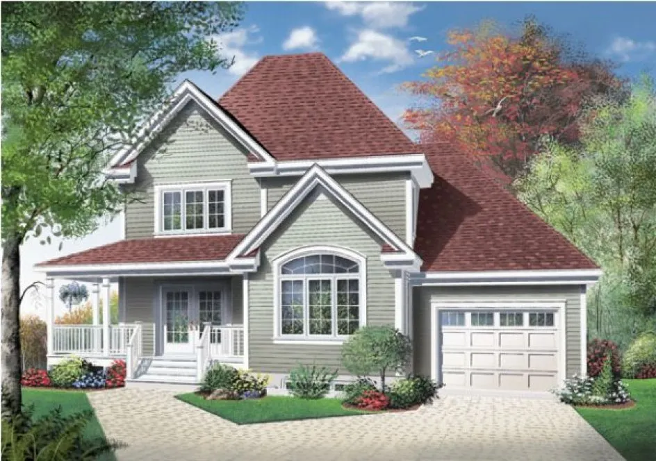 ExteriorPhoto for House Plan #140283