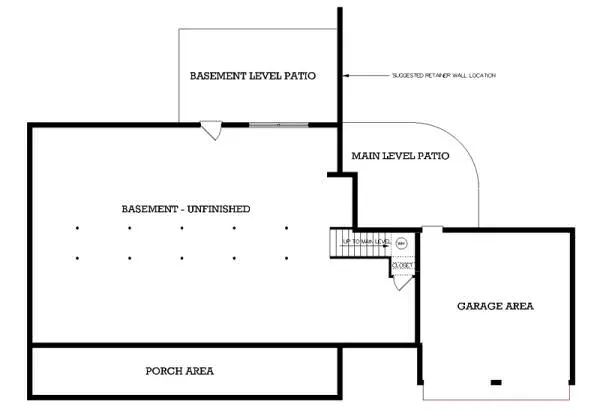 Basement Plan for House Plan #484031