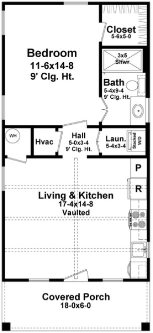 Main Floor Plan for House Plan #212160