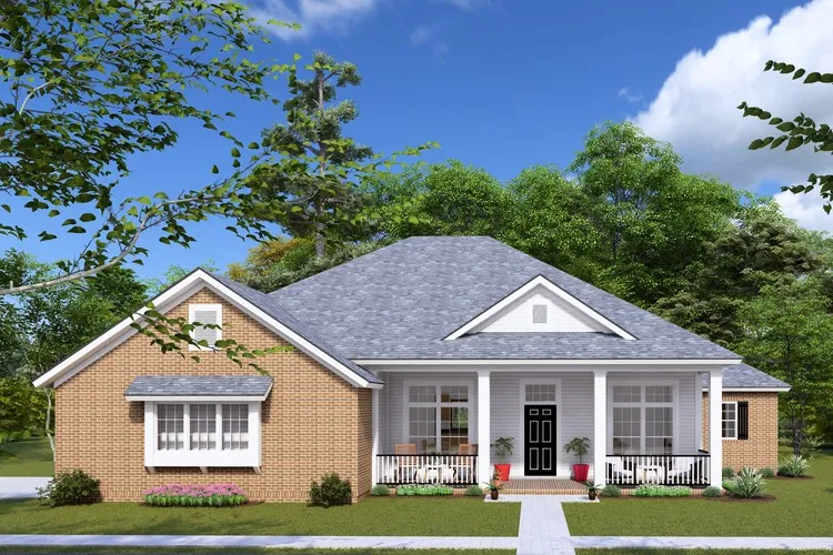 Full Rendering for House Plan #244881