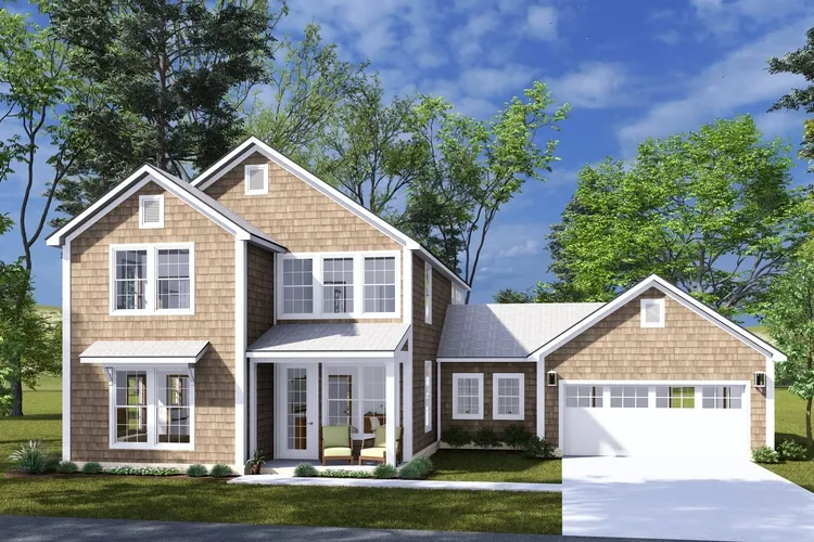 Full Rendering for House Plan #245722