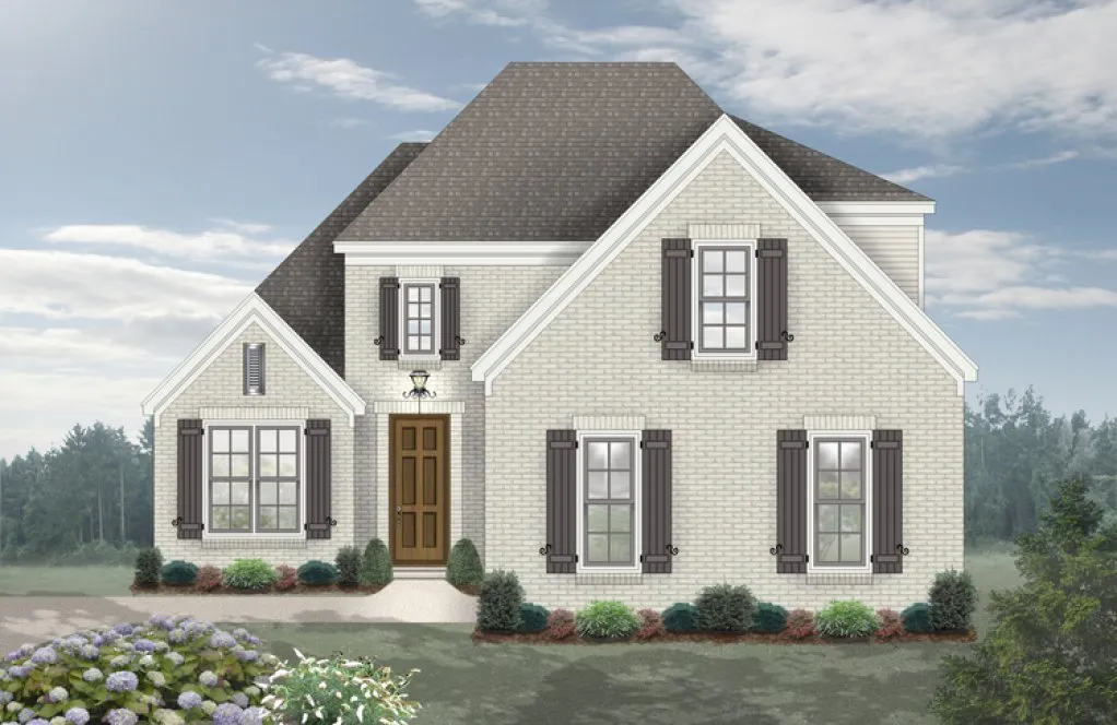 Full Rendering for House Plan #495191