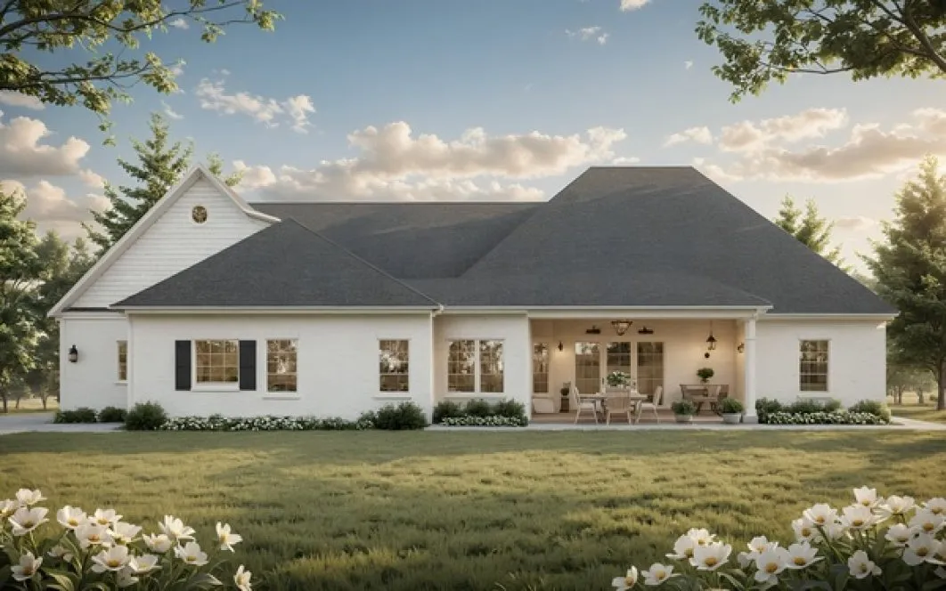 ExteriorPhoto for House Plan #215581